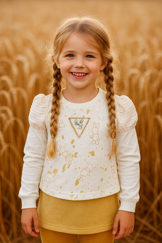 Girls 2-Piece Winter Outfit Set|Adorable Style Comfortable