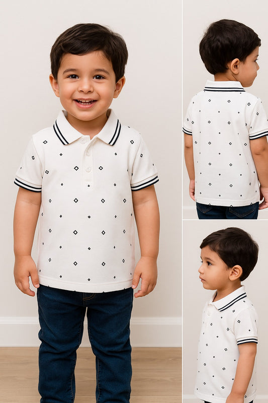 All-White Polo Shirt – Simple Style, Maximum Comfort