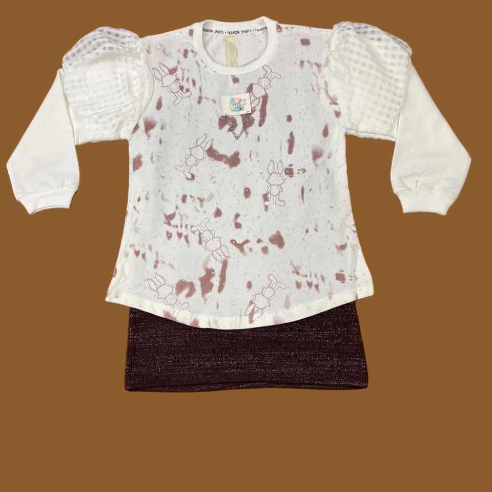Girls Winter 2 Pcs Outfit Set |Winter Collection