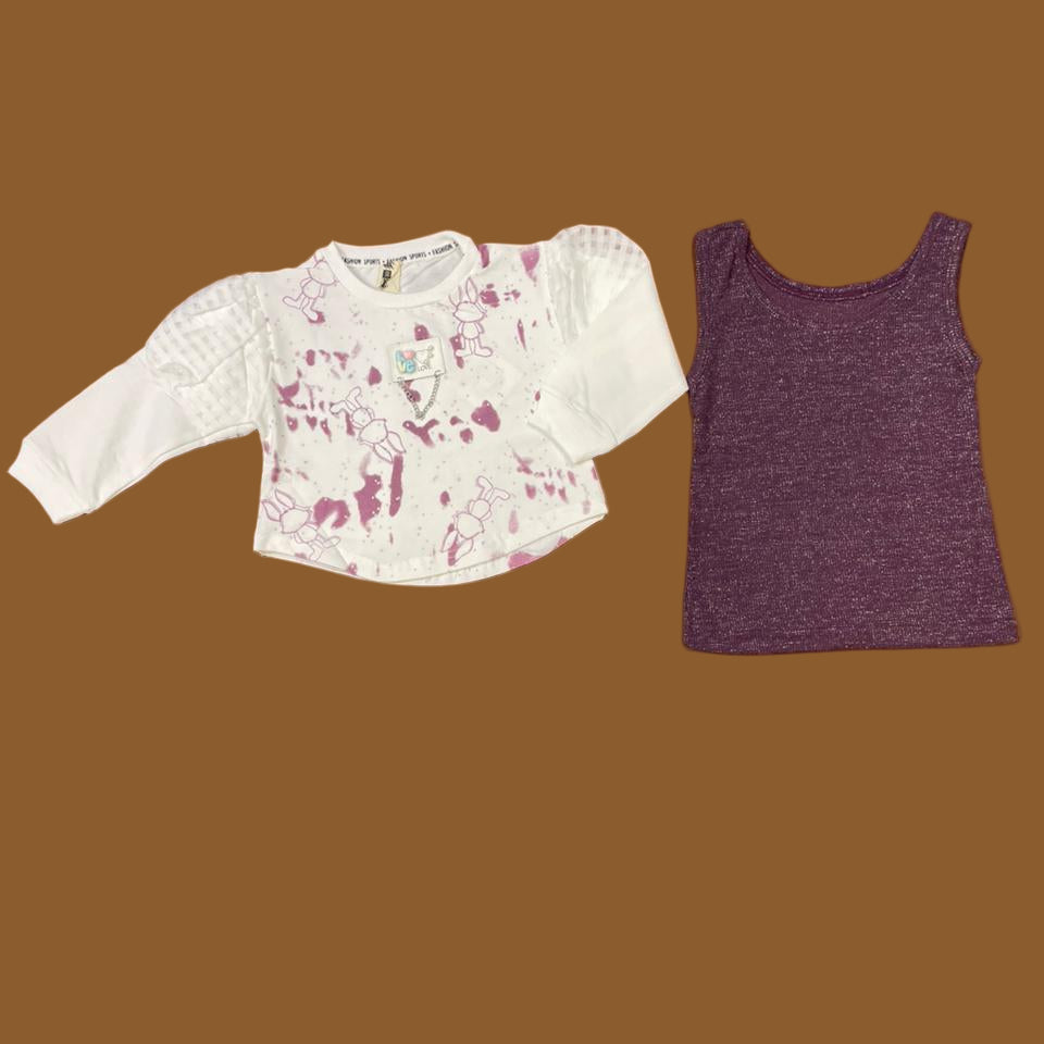 Girls Winter 2 Pcs Outfit Set |Winter Collection