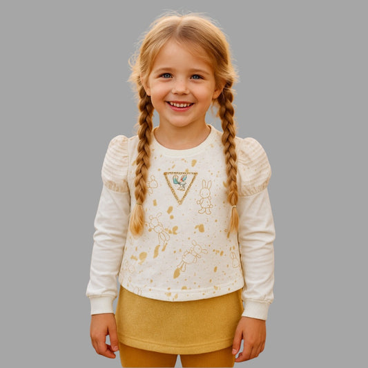 Girls 2-Piece Winter Outfit Set|Adorable Style Comfortable