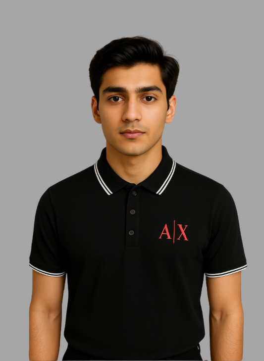 Black Polo Shirt– Sleek, Versatile & Breathable
